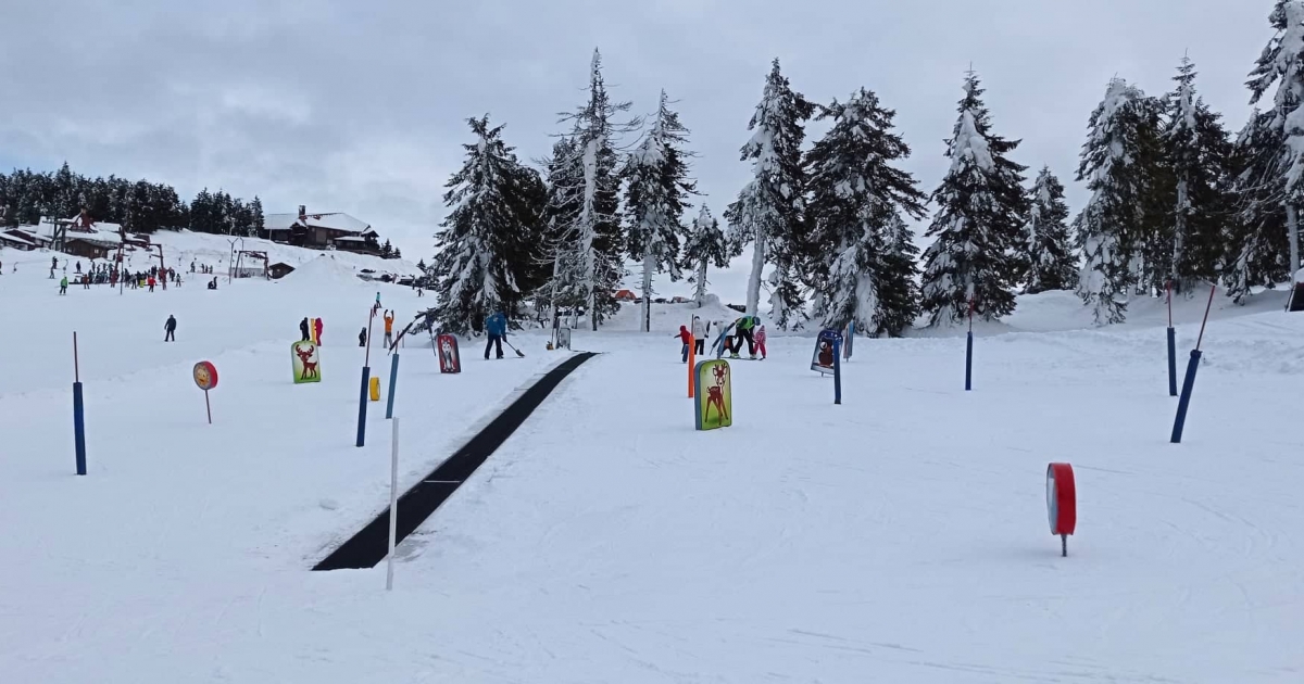 Lehet sízni a Madarasi-Hargitán